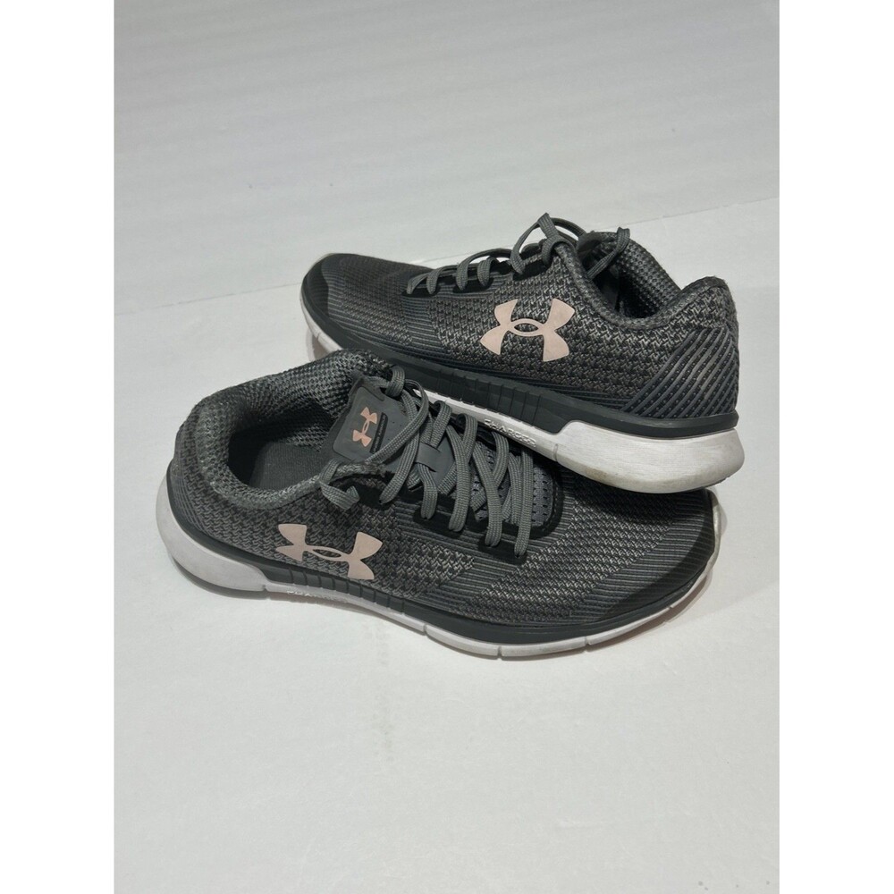 Under Armour Charged Lightning Running Shoes Women's Size 8 Gray 1285494-100